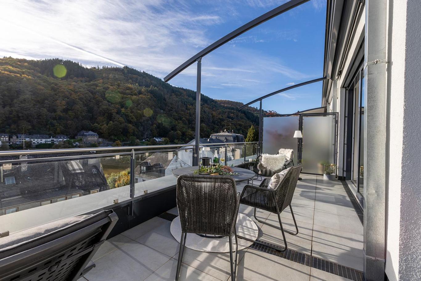 Neu Penthouse Moseltop Luxus Design Klima 2P Traben-Trarbach Luaran gambar