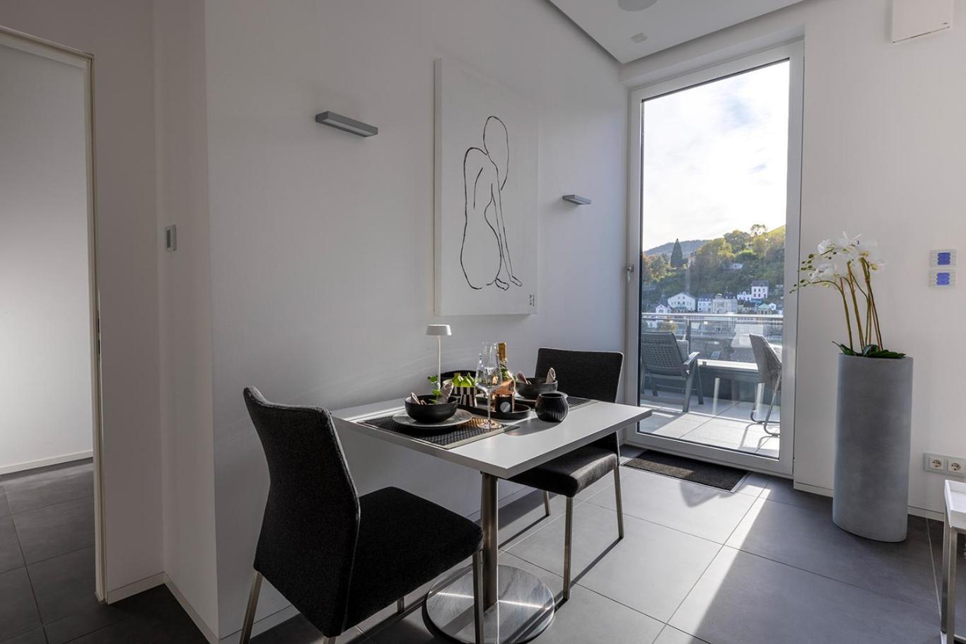 Neu Penthouse Moseltop Luxus Design Klima 2P Traben-Trarbach Luaran gambar